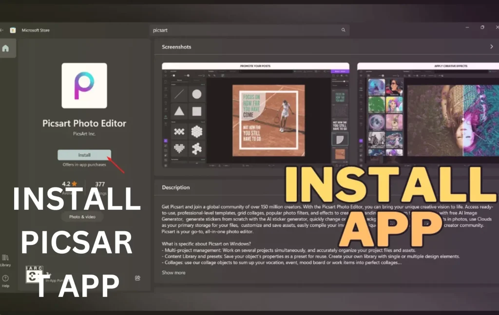 install app