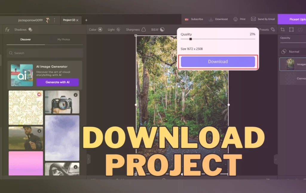 download project